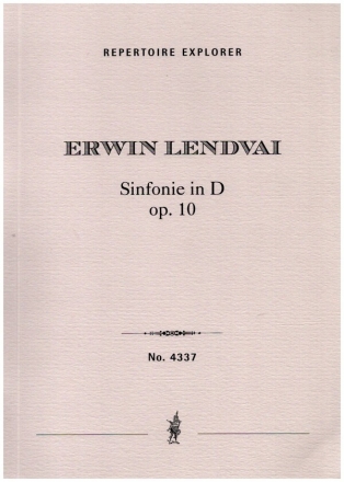 Sinfonie D-Dur op.10 fr Orchester Studienpartitur