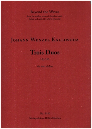 3 Duos op.116 fr 2 Violinen Stimmen