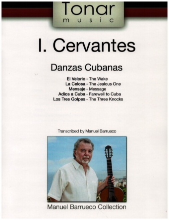 Danzas Cubanas for guitar