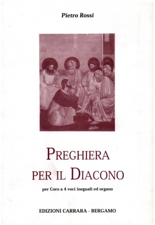 Preghiera per il Diacono per 4 voci e organo