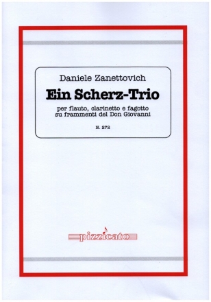 Ein Scherz-Trio fr Flte, Klarinette und Fagott Partitur und Stimmen