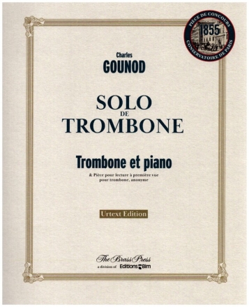 Solo de trombone pour trombone et piano