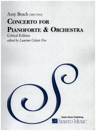 Concerto op.45 for piano and orchestra study score