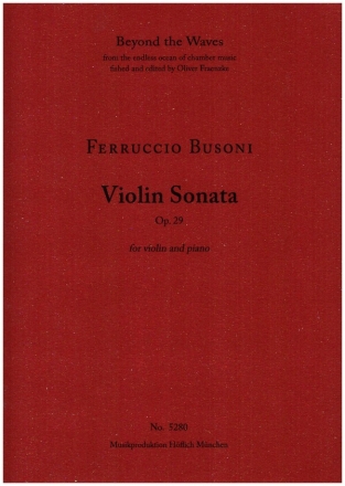 Violin Sonata op.29 for violin and piano