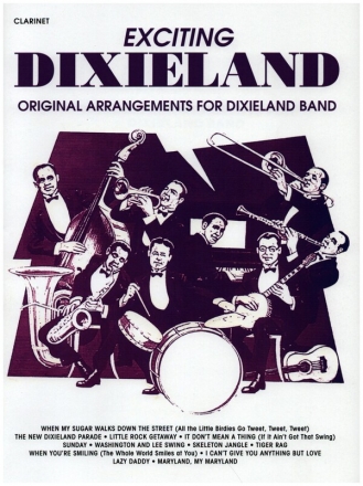 Exciting Dixieland for dixieland band clarinet