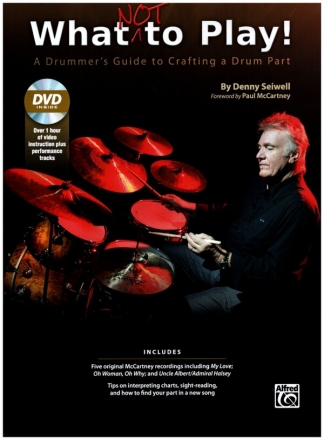What Not To Play! (+DVD) for drum set