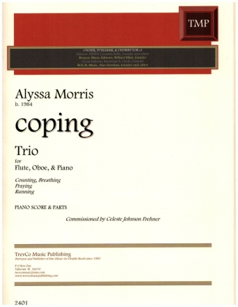 Coping for flute, oboe and piano piano score and parts