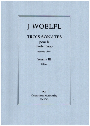 Sonate E-Dur op.15 Nr.3 fr Klavier