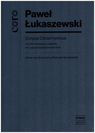 Corpus Christi hymnus for mixed chorus a cappella vocal score (la/po)