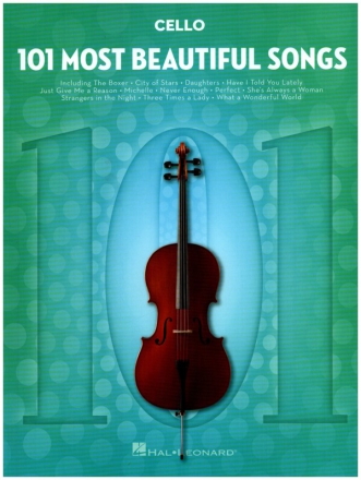 101 Most Beautiful Songs for violoncello