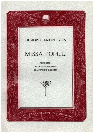 Missa Populi for organ