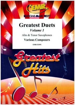 Greatest Duets vol.1 for alto and tenor saxophones score