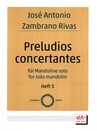 Preludios concertantes Band 3 fr Mandoline