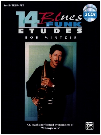 14 Blues and Funk Etudes (+2CD's) for Bb trumpet
