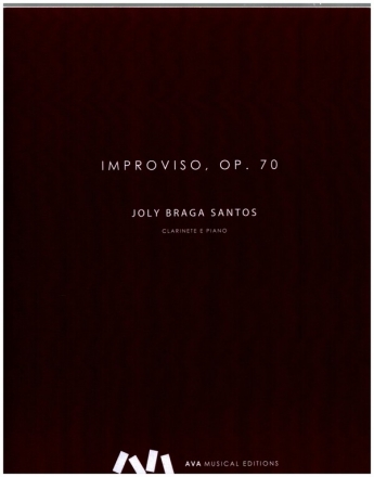 Improviso op.70 for clarinet and piano