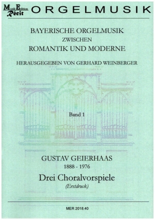 Drei Choralvorspiele fr Orgel