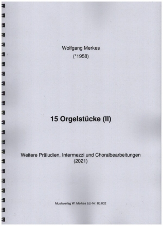 15 Orgelstcke Band 2 fr Orgel