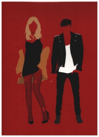 Pop Art Greeting Card - Rock n Roll Post card