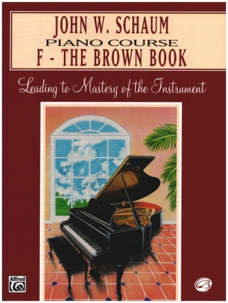 Schaum Piano Course vol.F - The brown book for piano