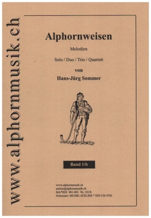 Alphornweisen Band 1b fr Alphorn