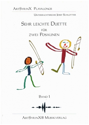 Sehr leichte Duette (+CD) fr 2 Posaunen Spielpartitur