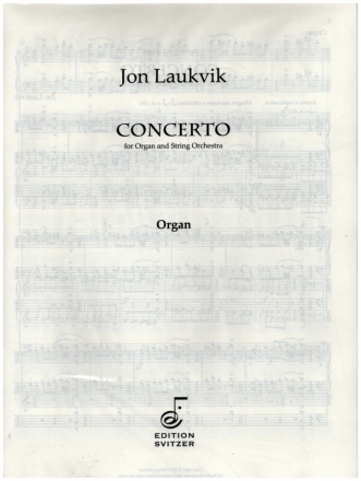 Concerto for organ and string orchestra organ