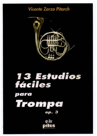 13 Estudios faciles op.3 para trompa (Horn)