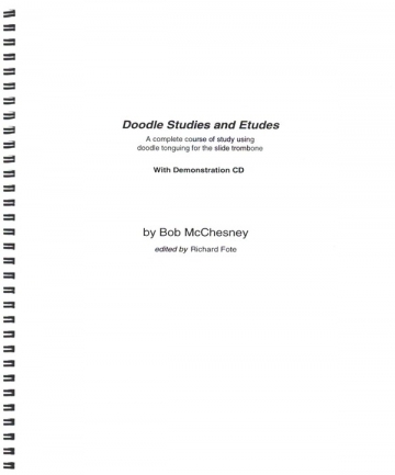 Doodle Studies and Etudes  for slide trombone Spiralbindung