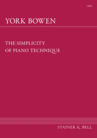 The Simplicity of Piano Technique