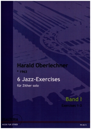 6 Jazz-Exercises Band 1 (Exercises 1-3) fr Zither