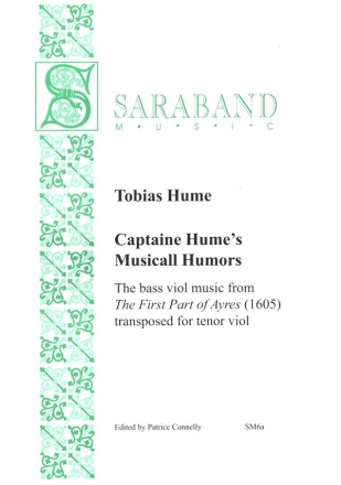 Captaine Hume's Musicall Humors for tenor viol