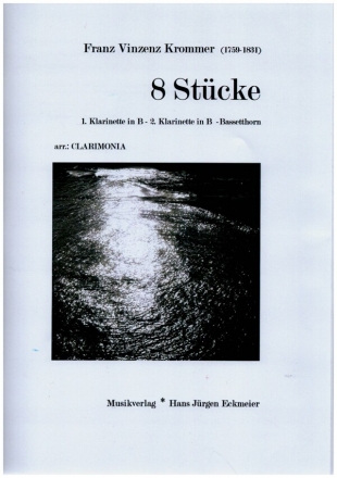 8 Stcke op.47 fr 2 Klarinetten in B und Bassetthorn Partitur und Stimmen