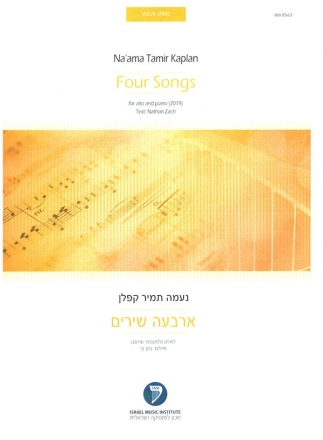 Four Songs for voice (alto) and piano