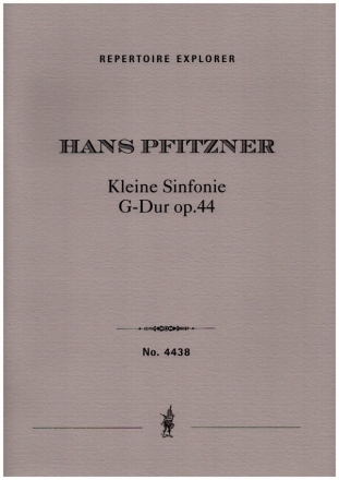 Kleine Sinfonie G-Dur op.44 fr Orchester Studienpartitur