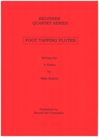 Foot Tapping Flutes for 4 flutes score and parts
