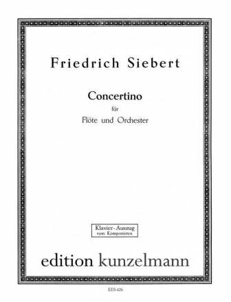 EES426 Concertino fr Flte und Orchester Klavierauszug fr Flte und Klavier