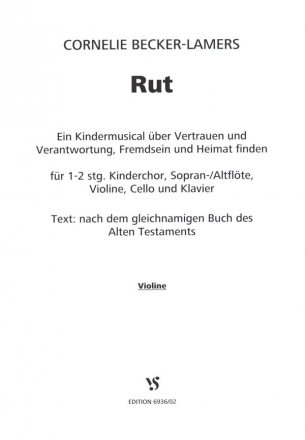 Rut fr 1- bis 2-stg. Kinderchor und Instrumente Violine