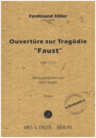 Ouvertre zur Tragdie 'Faust' HW2.4.7 fr Orchester Partitur