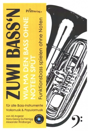 Zuwi Bass'n - Funktionsbass spielen ohne Noten (+free MP3 Download) fr alle Bass-Instrumente in C im Bass-Schlssel