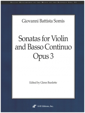 Sonatas op.3 for violin and basso continuo