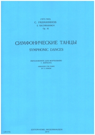 Symphonic Dances op.45 for piano