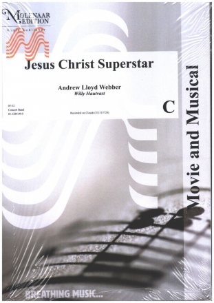 Jesus Christ Superstar for concert band score and parts