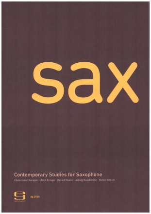 Contemporary Studies (+CD) for saxophone