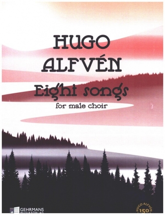 8 Songs for male choir a cappella score (schwed,en)