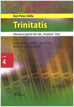 Trinitatis op.52 Band 4 fr Orgel