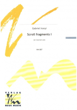Scroll Fragments I for clarinet