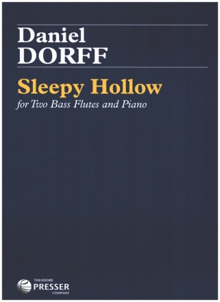 Sleepy Hollow for 2 bass flutes and piano score and parts