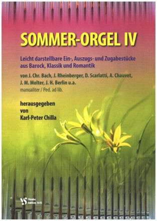 Sommer-Orgel Band 4 fr Orgel (manualiter/Ped. ad lib.)