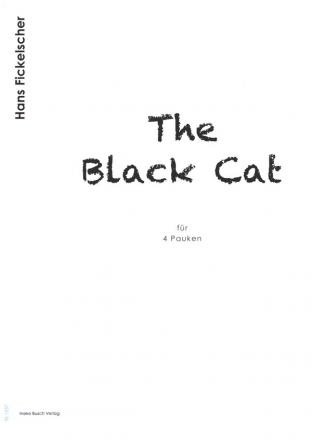 The black Cat fr 4 Pauken Spielpartitur