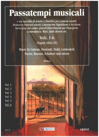 Passatempi musicali vol.6 per voce e piano o voce sola